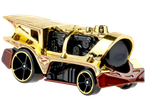 Златни Hot Wheels модел локомотиве.