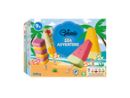 Gelatelli Sea Adventure ice lollies, 9-pack with various fruit flavors.