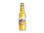 En flaske Breezer Ripe Mango smagsgivet alkoholisk drik.