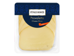 Tranches de fromage provola fumé dans un emballage en plastique, 140g.