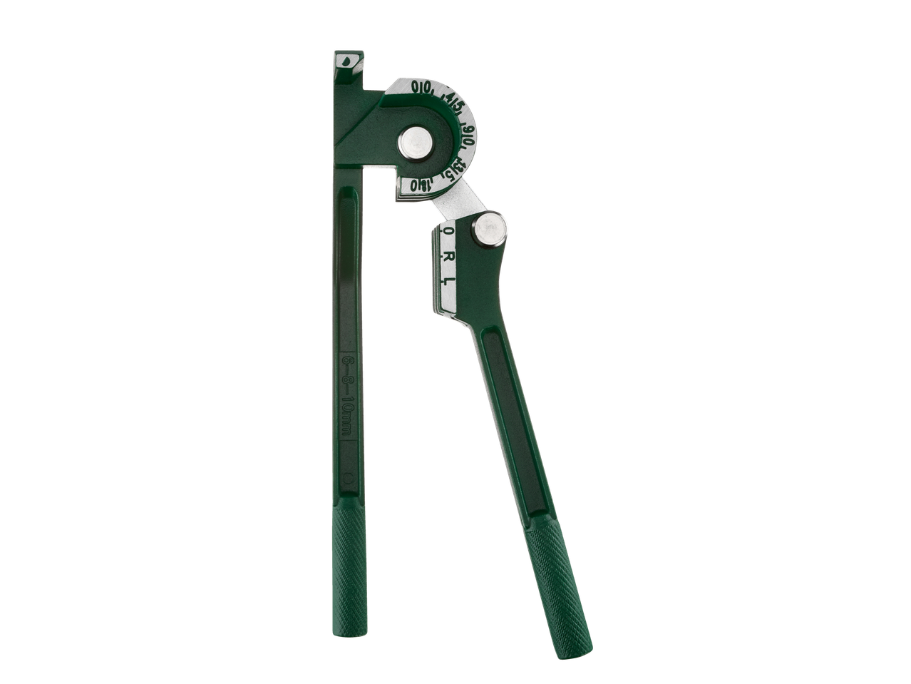 PARKSIDE® tube bender for 6-8-10mm pipes, with angle markings up to 180 degrees.