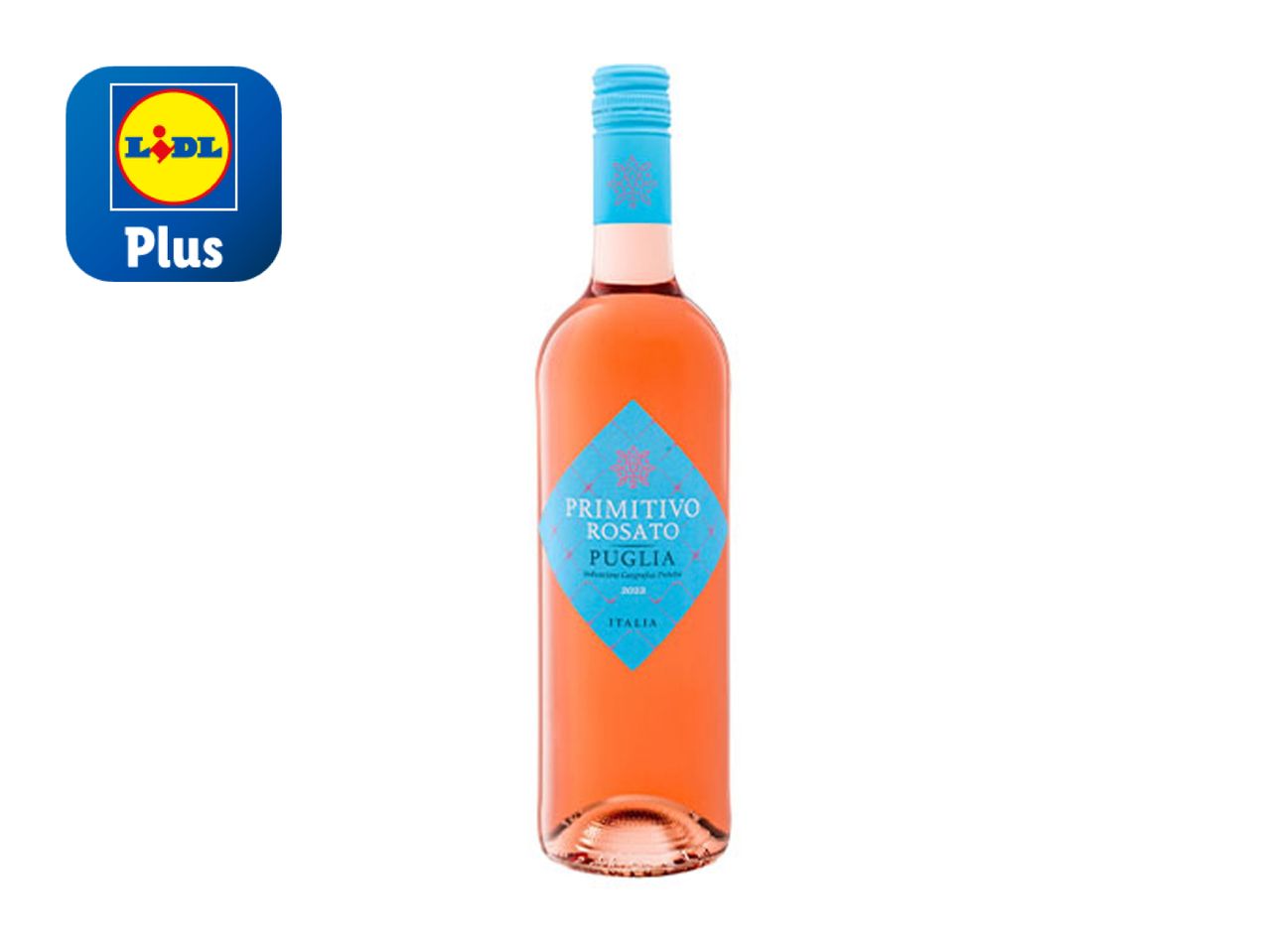Lidl's Playa de Palma Rosé wine bottle.