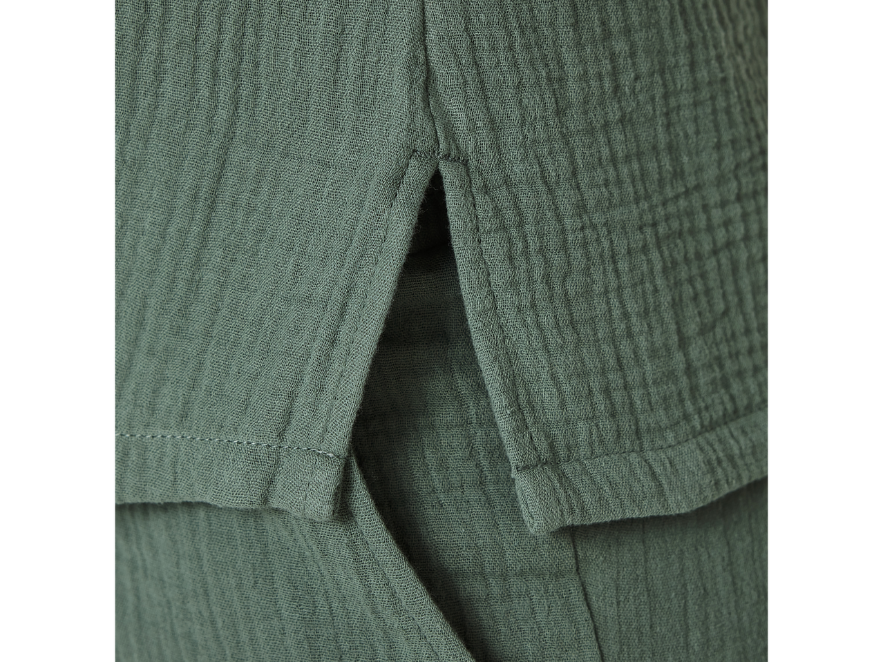 ESMARA muslīna grūtnieču blūzes auduma detaļa