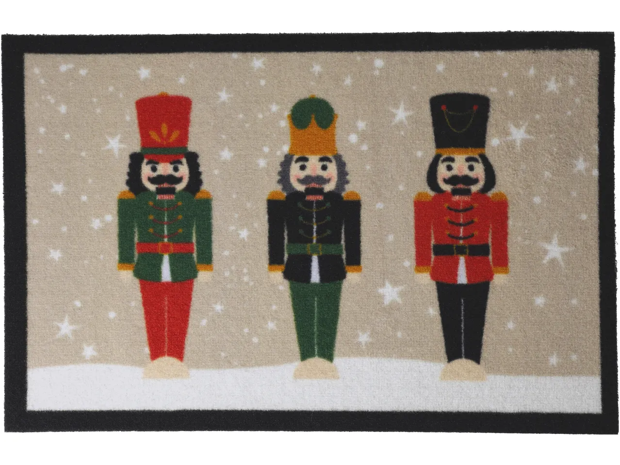 Tappeto natalizio catturasporco, 40x60 cm