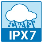 IPX7 Wasserdichtheitskennzeichnung.