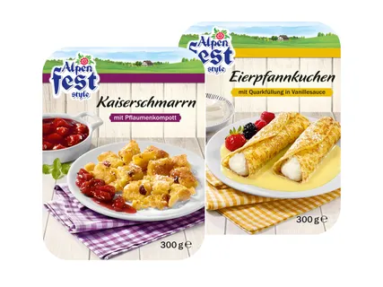Alpenfest Süßspeise