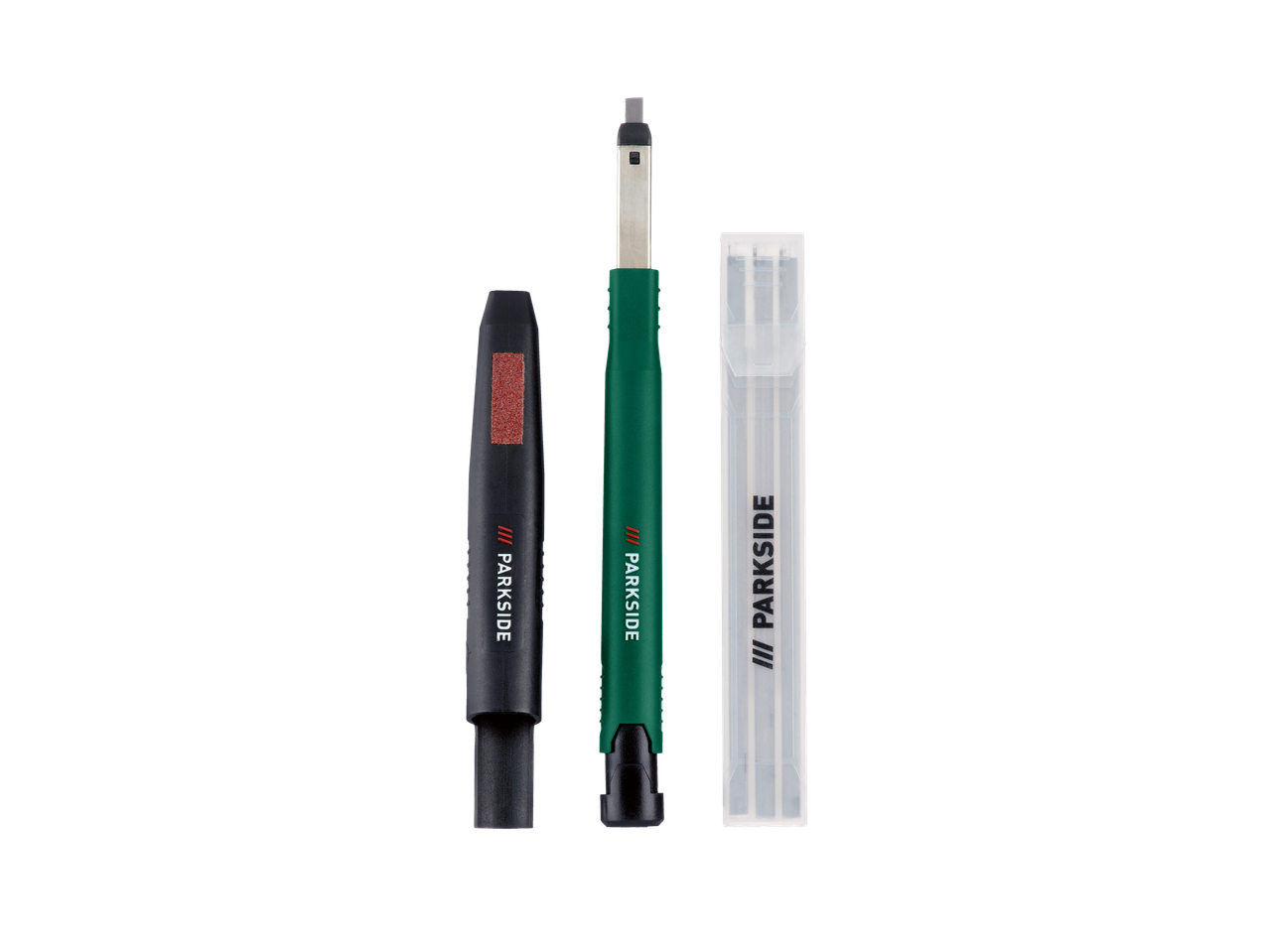 PARKSIDE marķieris ar asinātāju un grafīta serdeņiem.