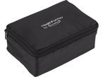 Black HealthForYou by Sensiplast case for an upper arm blood pressure monitor.