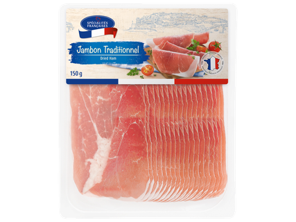 Duc de Coeur Vītināts šķiņķis šķēlēs