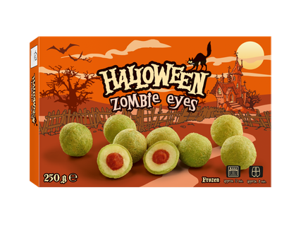 HALLOWEEN Хлебни топчета Зомби очи