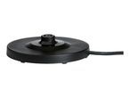 Black kettle base with power cord