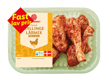 MADVÆRKET Kyllingelårmix med BBQ