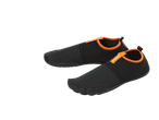 CRIVIT Men's Aqua Shoes, black with orange trim