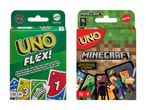 To UNO kortspil: UNO Flex! og UNO Minecraft.