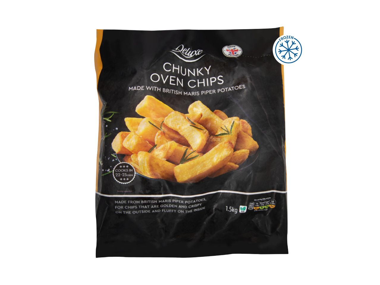 Go to full screen view: Deluxe Chunky Oven Chips - Image 1