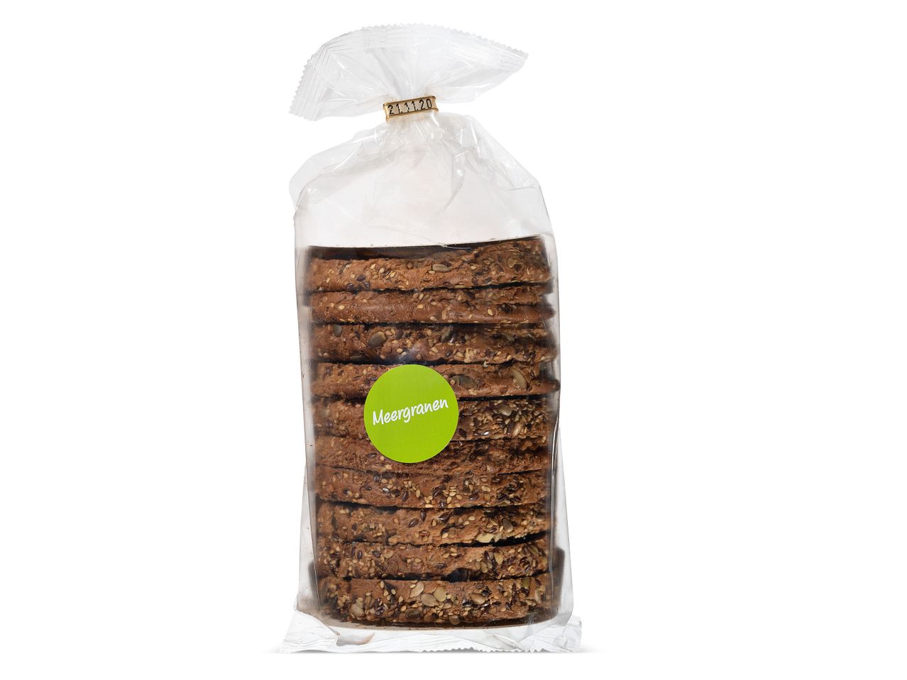 Pak met meergranen knäckebröd.