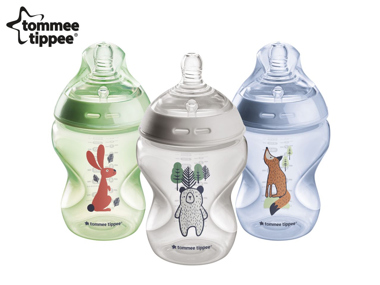 Tommee Tippee Natural Start Baby Bottles - 3 Pack