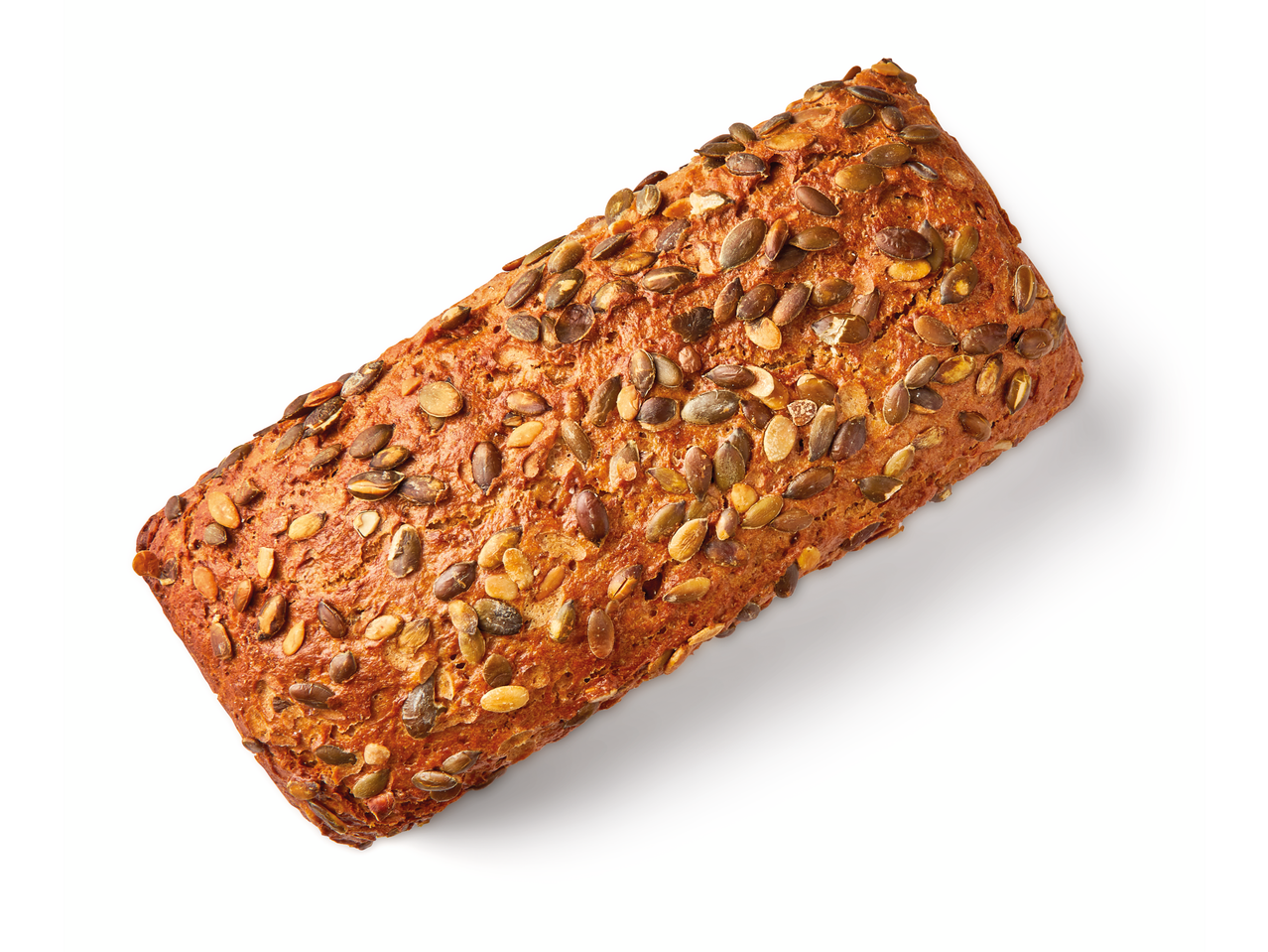 Brot mit Kürbiskernen.