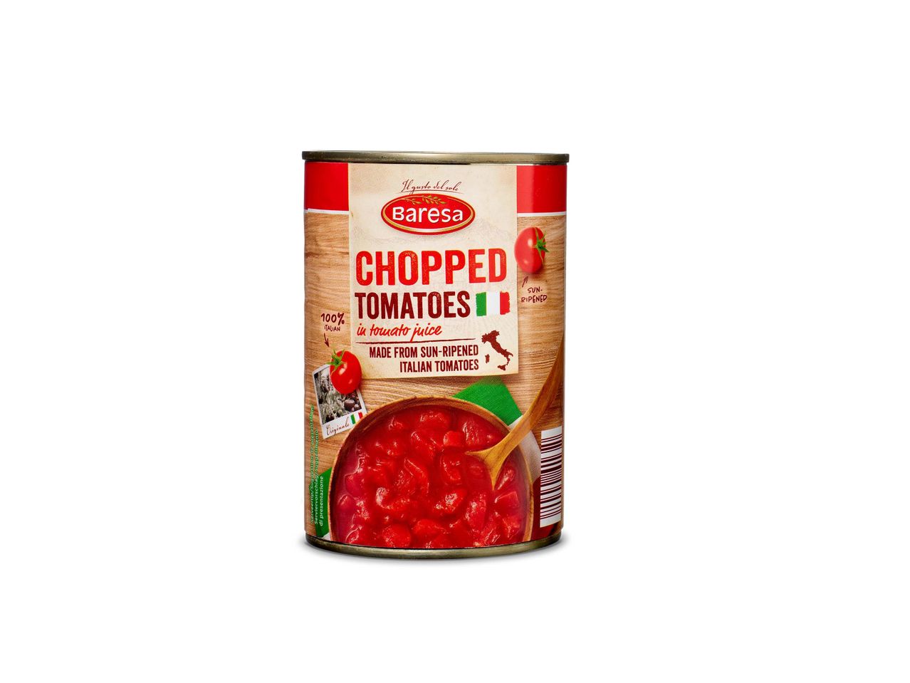 Barresa gehakthe tomaten in tomatensap.