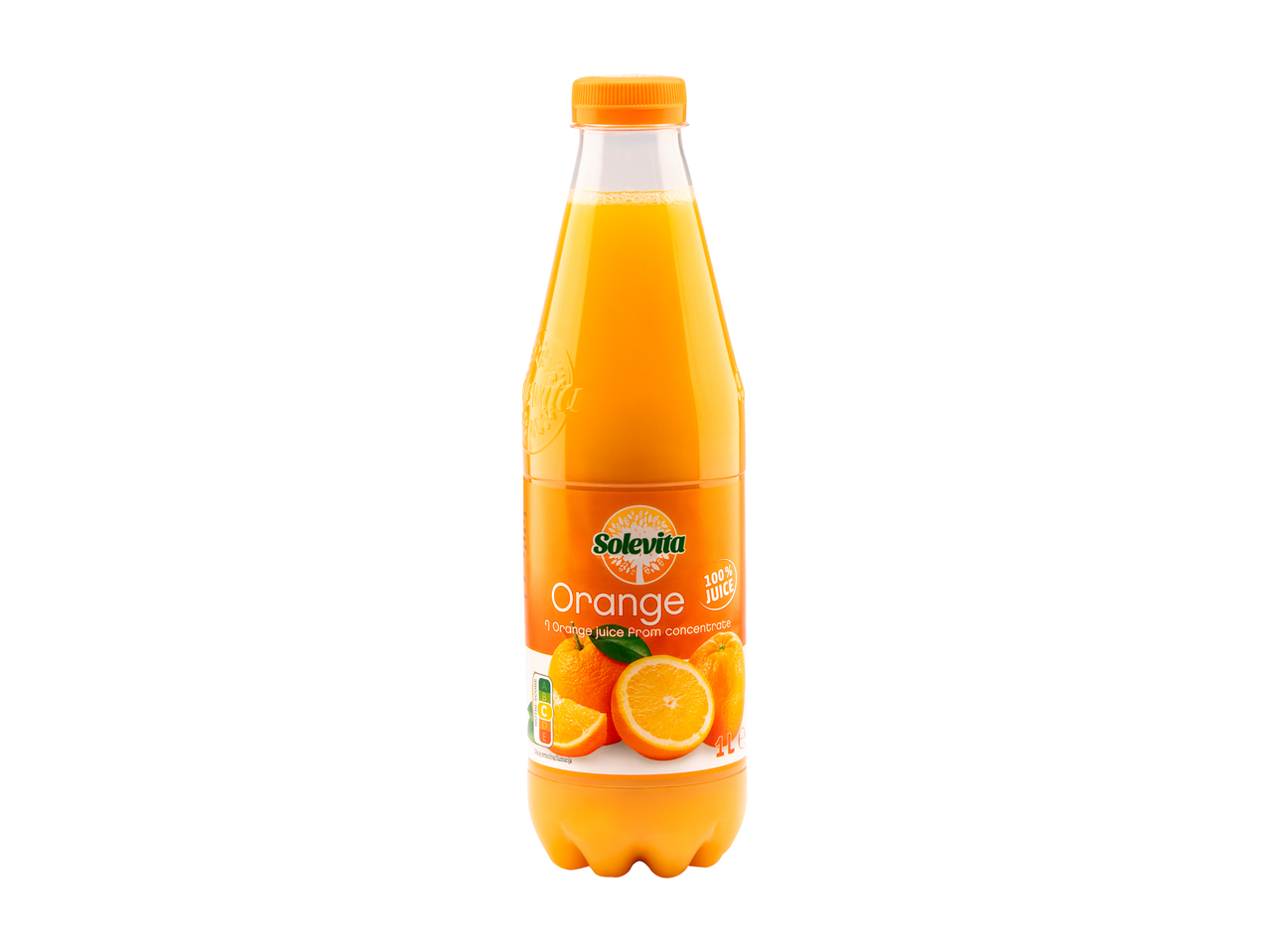 Flaša soka od pomorandže Solevita od 1l.