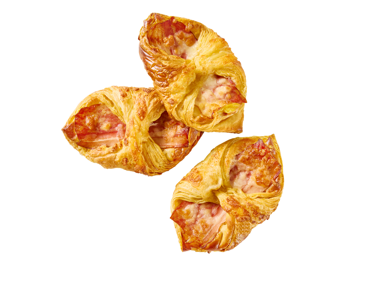 Kolm carbonara-stiilis lehttaignatooteid peekoni ja juustuga.