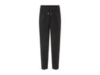 Black drawstring trousers