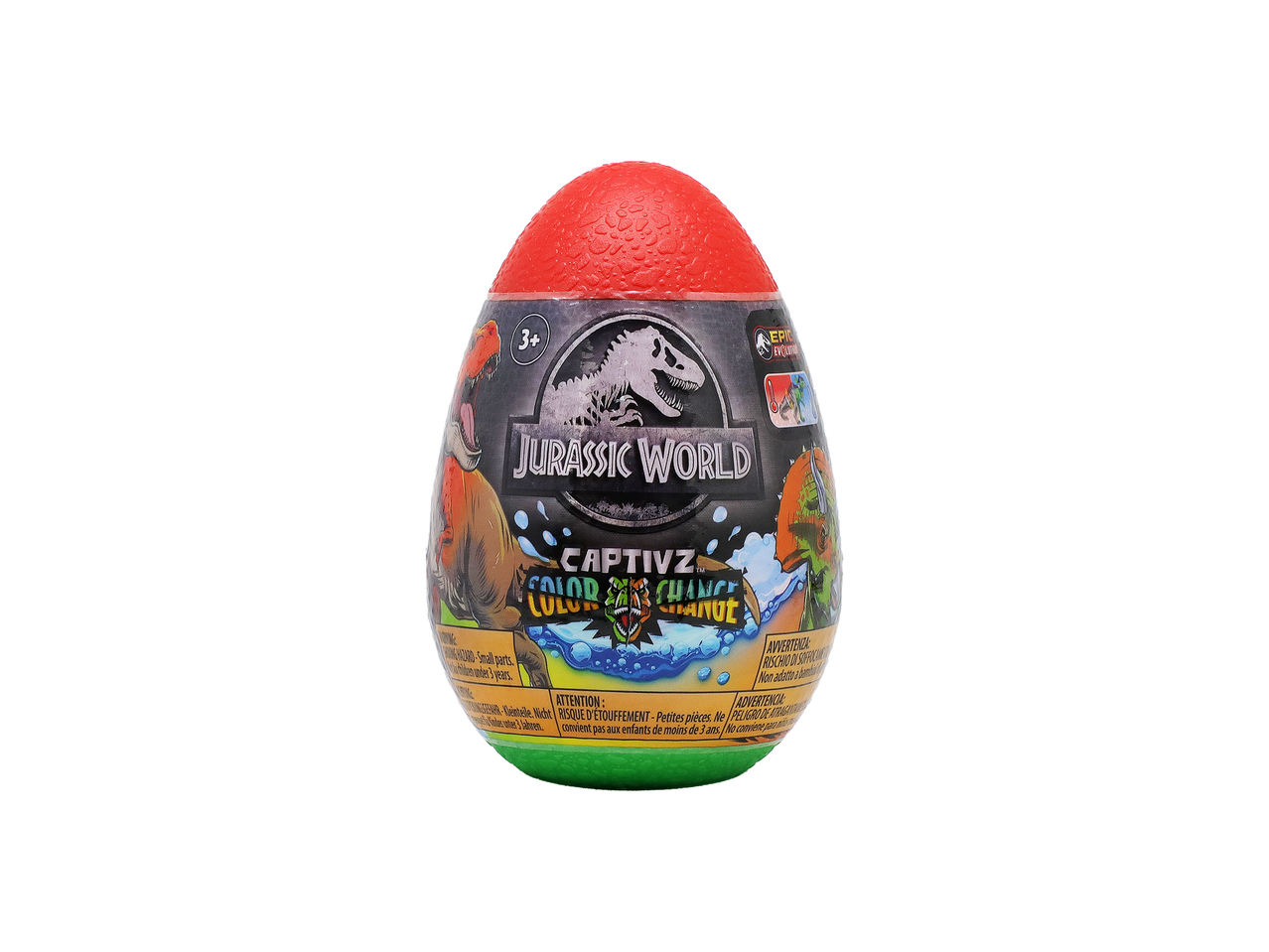 Jajo lub zestaw 2 jaj niespodzianka z kolekcji Jurassic World