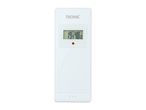 White digital thermometer and hygrometer displaying 19.4°C and 48% humidity.