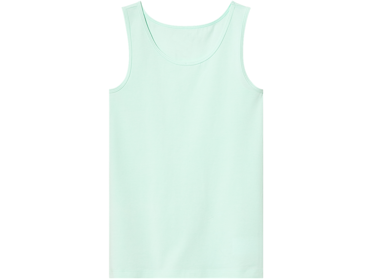 Ein hellgrünes Tanktop