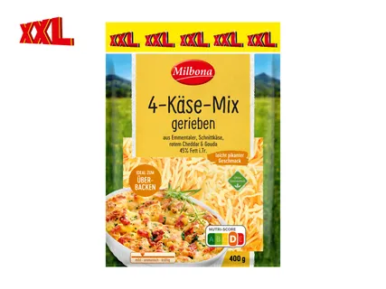 XXL Milbona 4-Käse-Mix