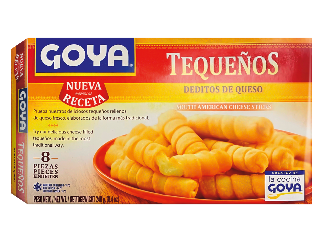 Goya Tequeños: South American cheese sticks.