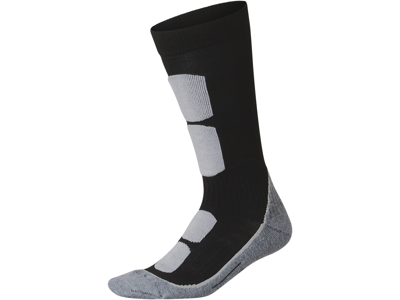 Esmara® mustad termosokid hallide detailidega
