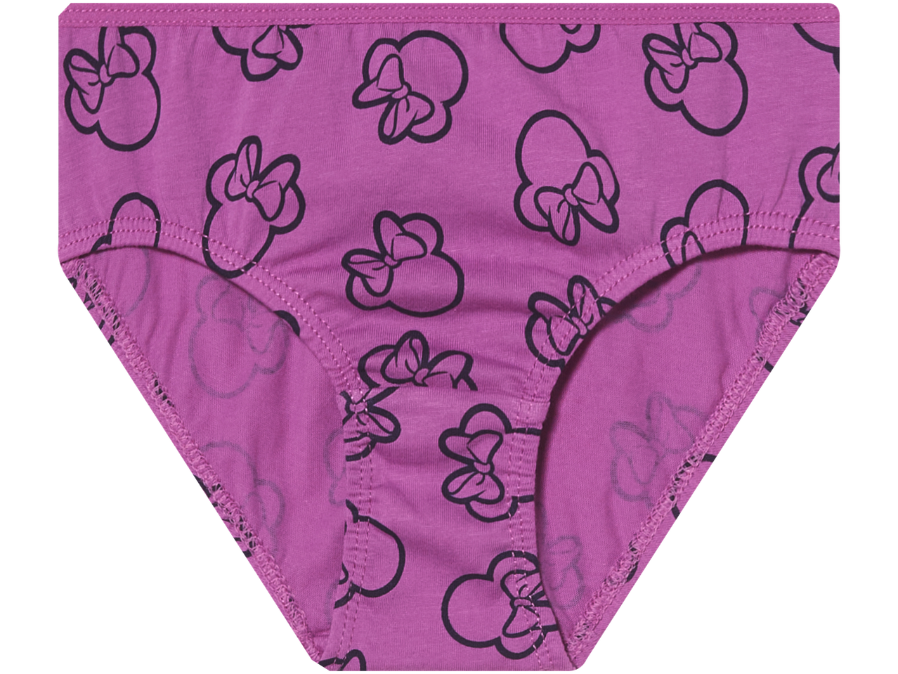Gaćice za djevojčice s Minnie Mouse printom.