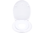 Livarno WC daska sa integrisanim dečijim sedištem, bela, pogled odozgo