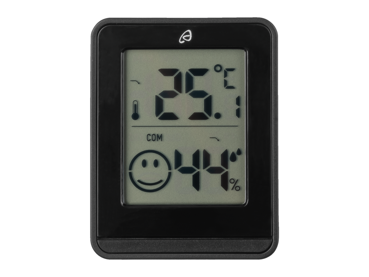 Termometru și higrometru digitale cu indicator zâmbet.