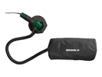 Parkside wall and ceiling sander with dust extraction hose and collection bag.
