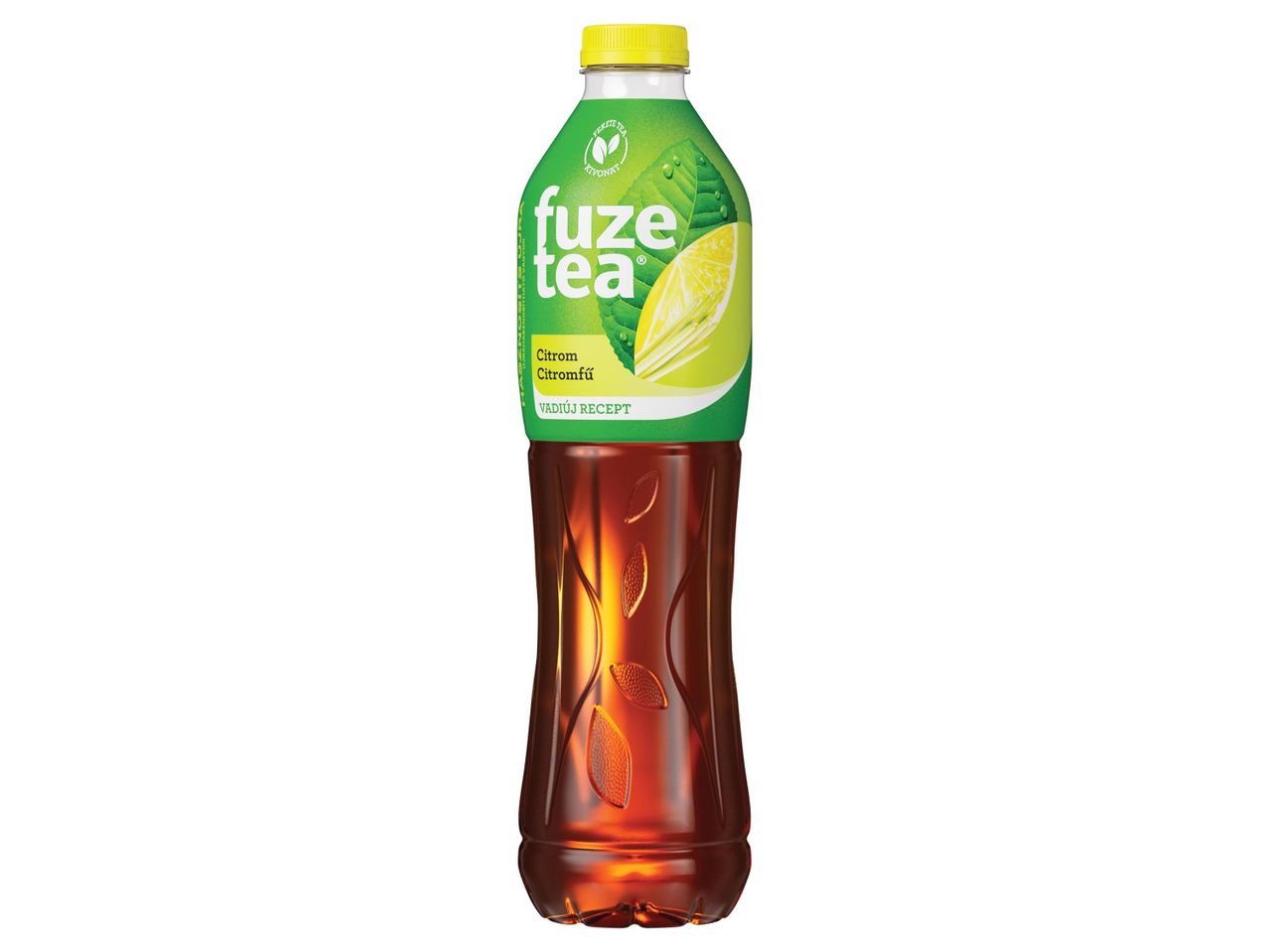 Üdítőitalos palack, Lipton Ice Tea citromos ízben.