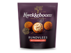 Verpakking met 12 rundvlees bitterballen, geschikt voor oven en airfryer, getest als lekkerste.