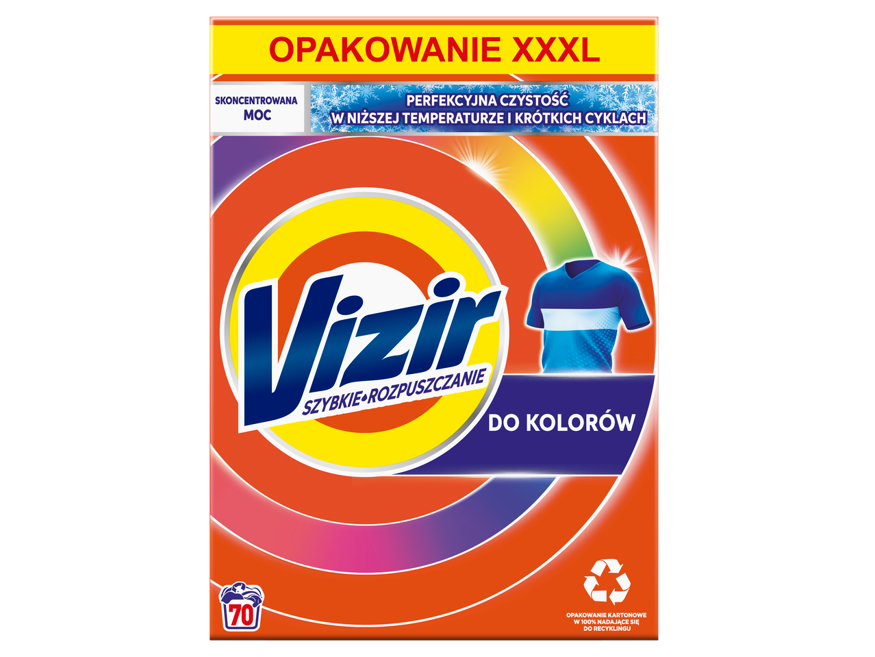 VIZIR Proszek do prania kolorów, XXXL