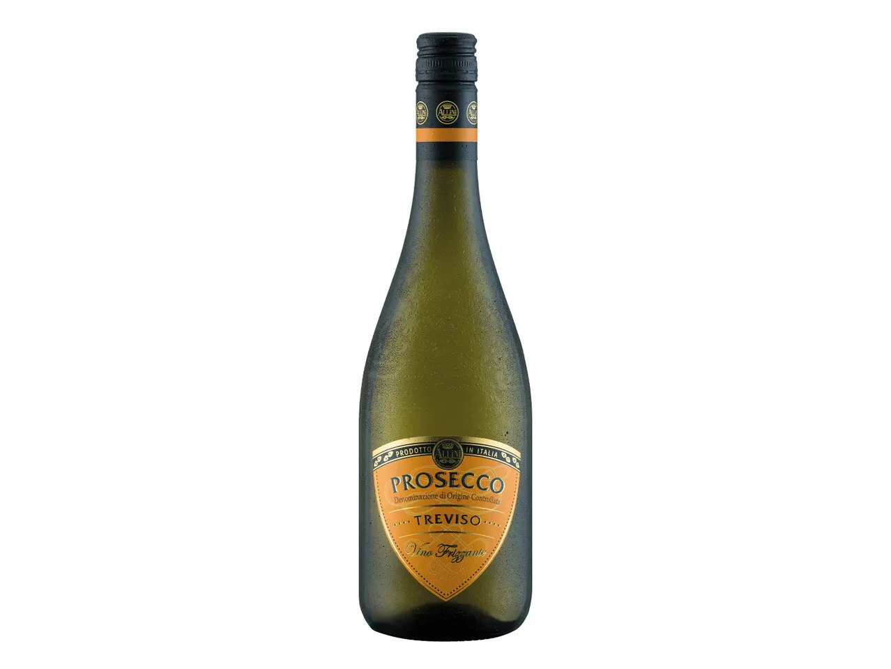 Allini Prosecco Treviso bottle.