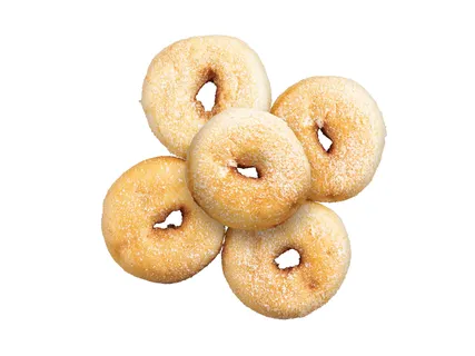 Mini spurga su obuolių įdaru