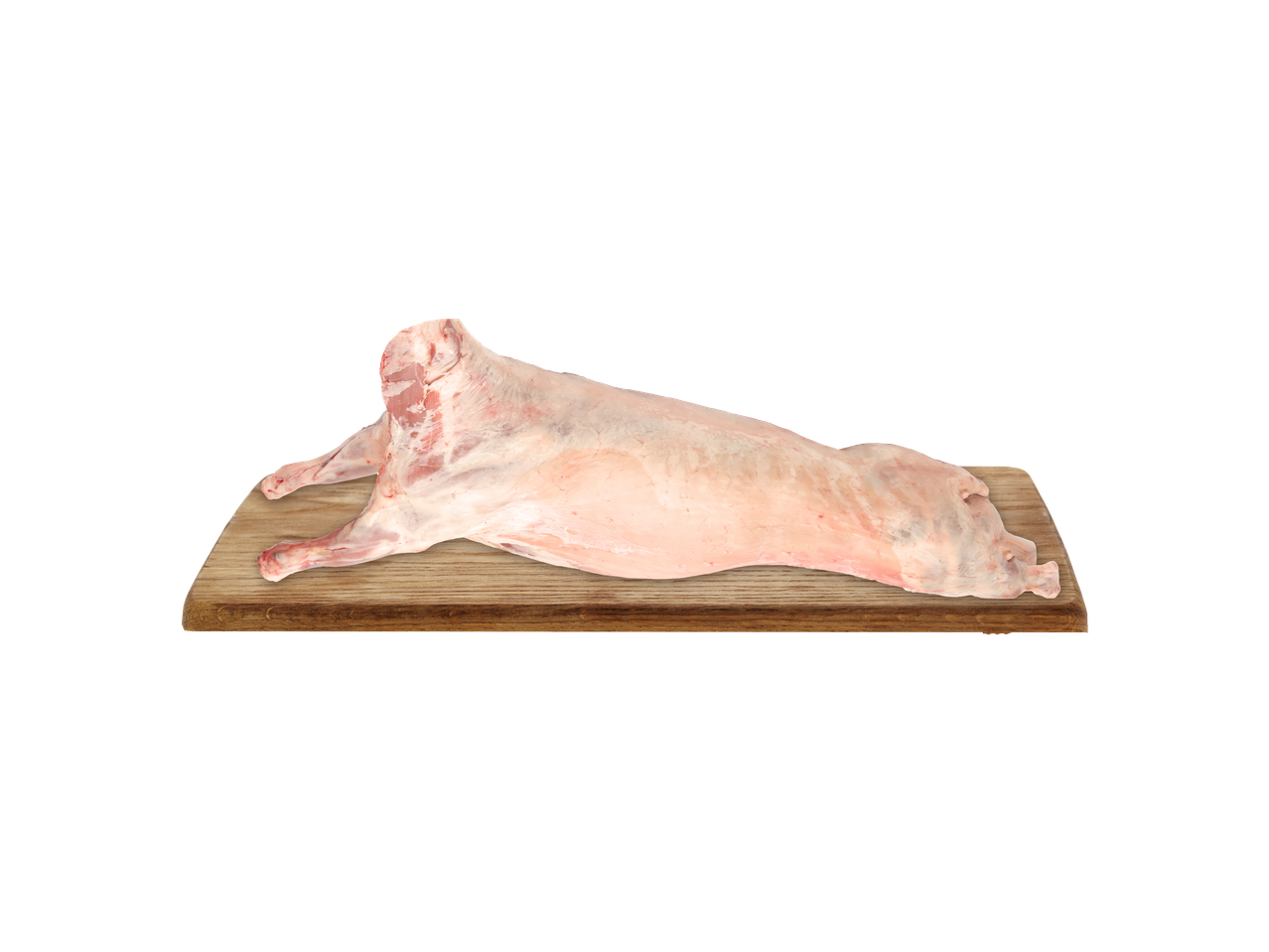 Miel proaspăt întreg, așezat pe o scândură de lemn.