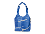 Bolsa azul e acessório Crivit.
