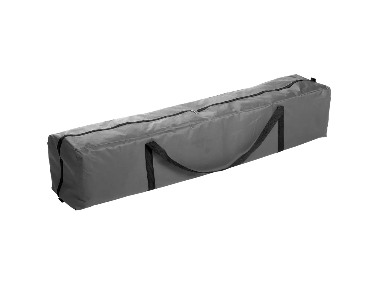 Grey carrying bag for equipment.