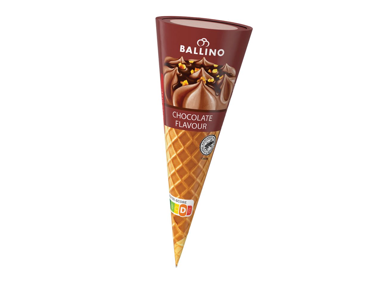 Bella Italia čokoladni sladoledni kornet.