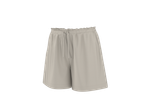 Pantaloni scurți de damă ESMARA bej cu talie elastică și șnur