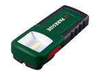 PARKSIDE LED work light in green and black with a red button