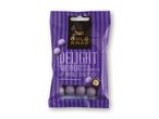 En lilla pose Toms Guld Knas Delight med ristede hasselnødder og mørk chokolade.