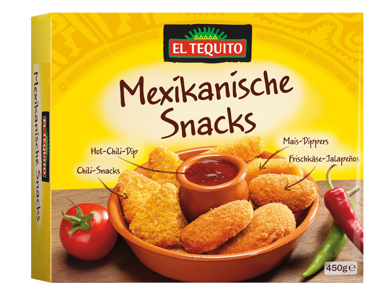 Gehe zu Vollbildansicht: El Tequito Mexikanische Snacks - Bild 1