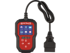 Dispozitiv de diagnosticare auto ULTIMATE SPEED OBDII cu ecran și cablu.